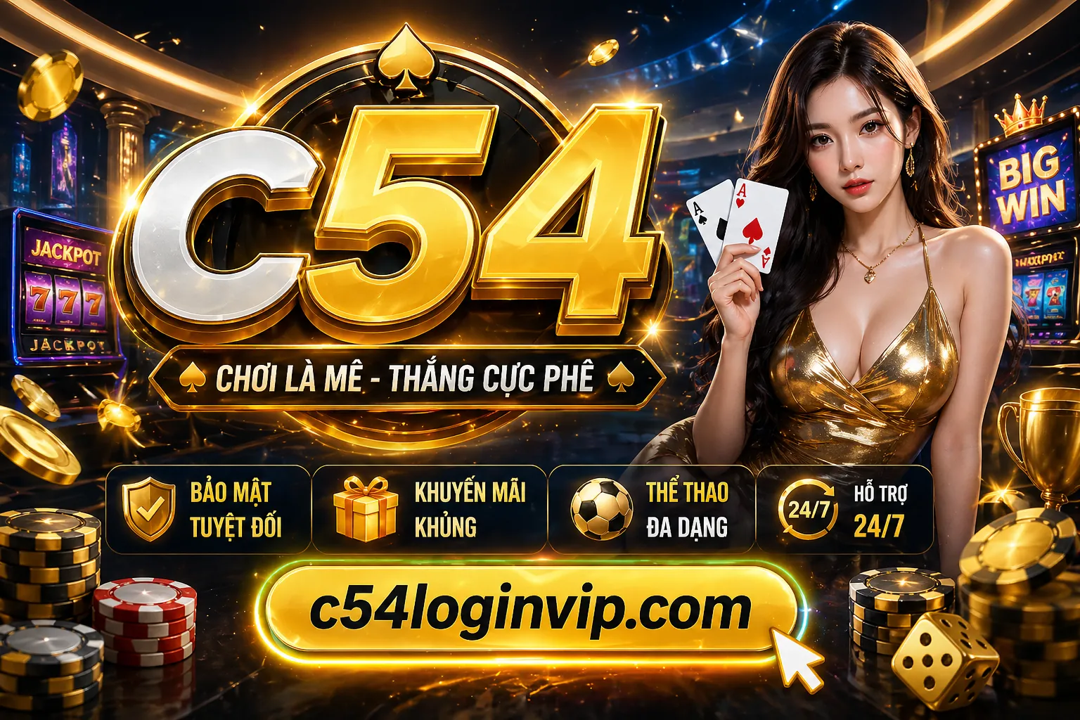 Hình ảnh chính của V8BET Nổ Hũ 2026 với các biểu tượng jackpot rực rỡ và logo V8BET Login, thể hiện sự hứng khởi và cơ hội thắng lớn