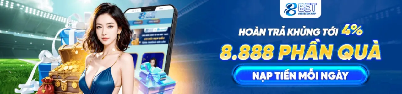 Hình ảnh đại diện chương trình VIP V8BET với các biểu tượng đặc quyền và ánh sáng vàng xanh